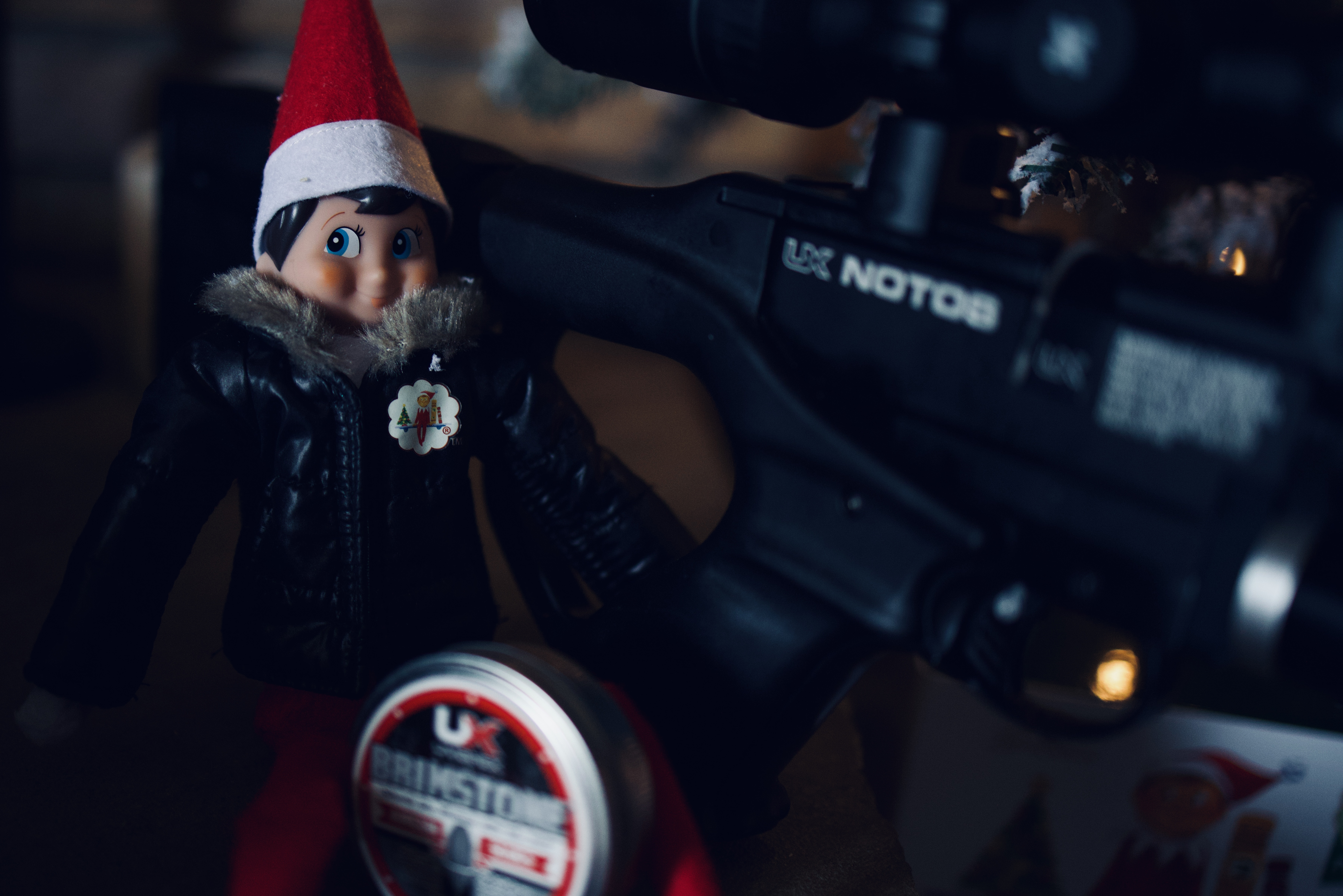 Elf on a Shelf Themed Christmas photo